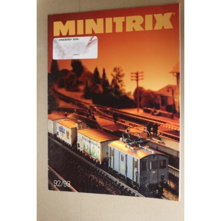 Minitrix catalogus 1992/1993