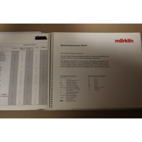 Marklin winkelcatalogus 1988/1989