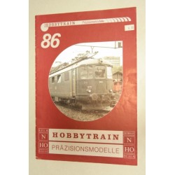 Hobbytrain catalogus 1986