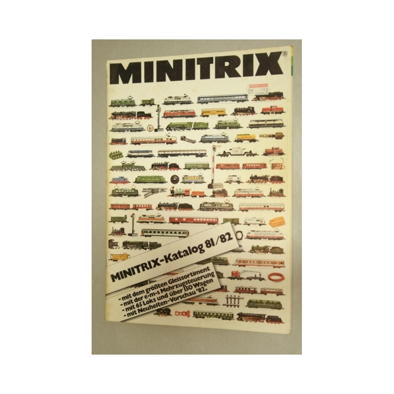 Minitrix catalogus 1981/1982