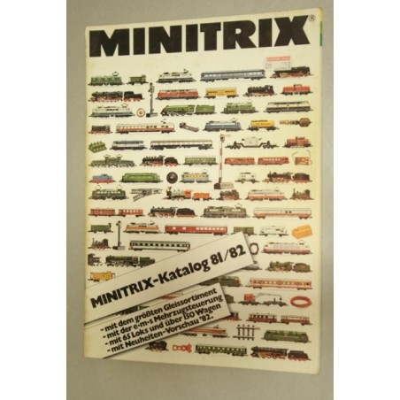 Minitrix catalogus 1981/1982