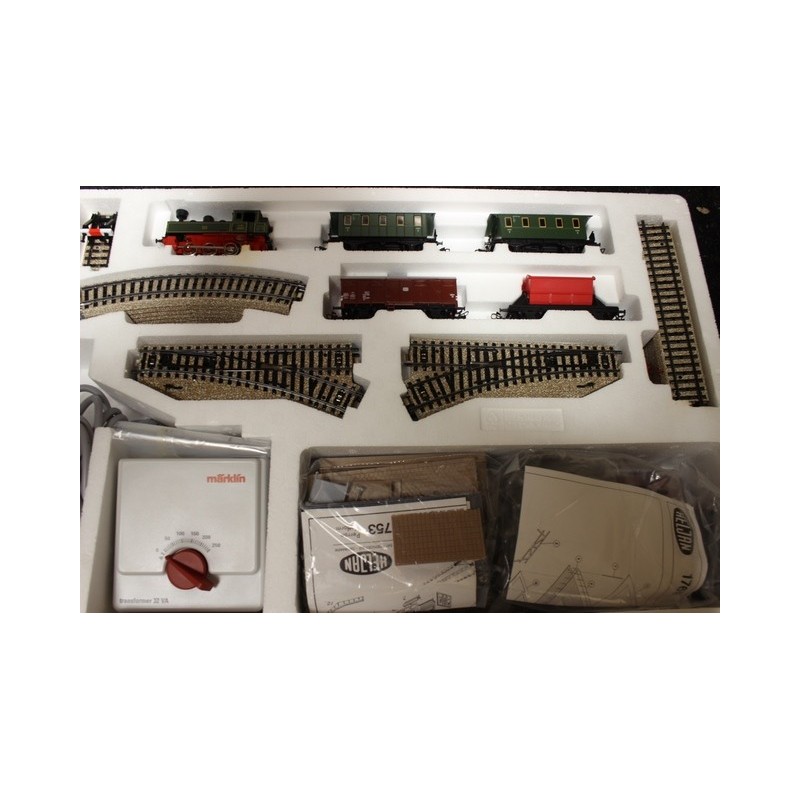 set coffret de rails T2 Marklin Ho metal No 5193 Canton Vaud set coffret de rails T2 Marklin Ho metal No 5193 Canton Vaud
