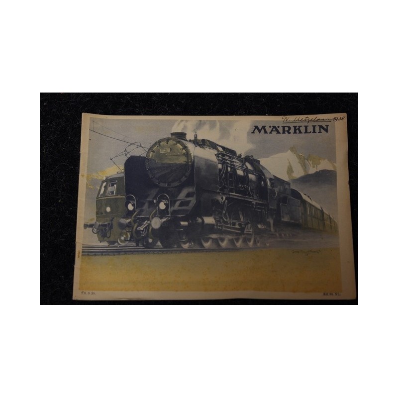 Marklin catalogus 1938