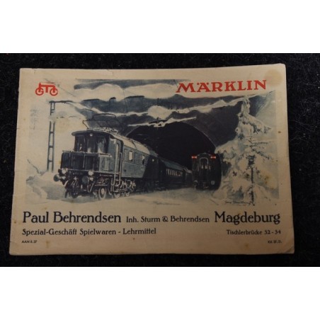 Marklin catalogus 1937