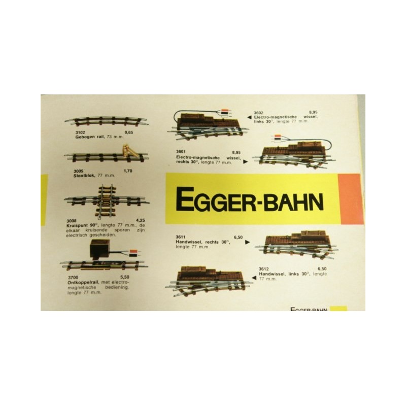 Egger-bahn 3005 GEBRUIKT