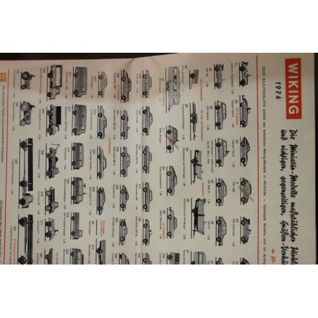 Wiking catalogus 1974