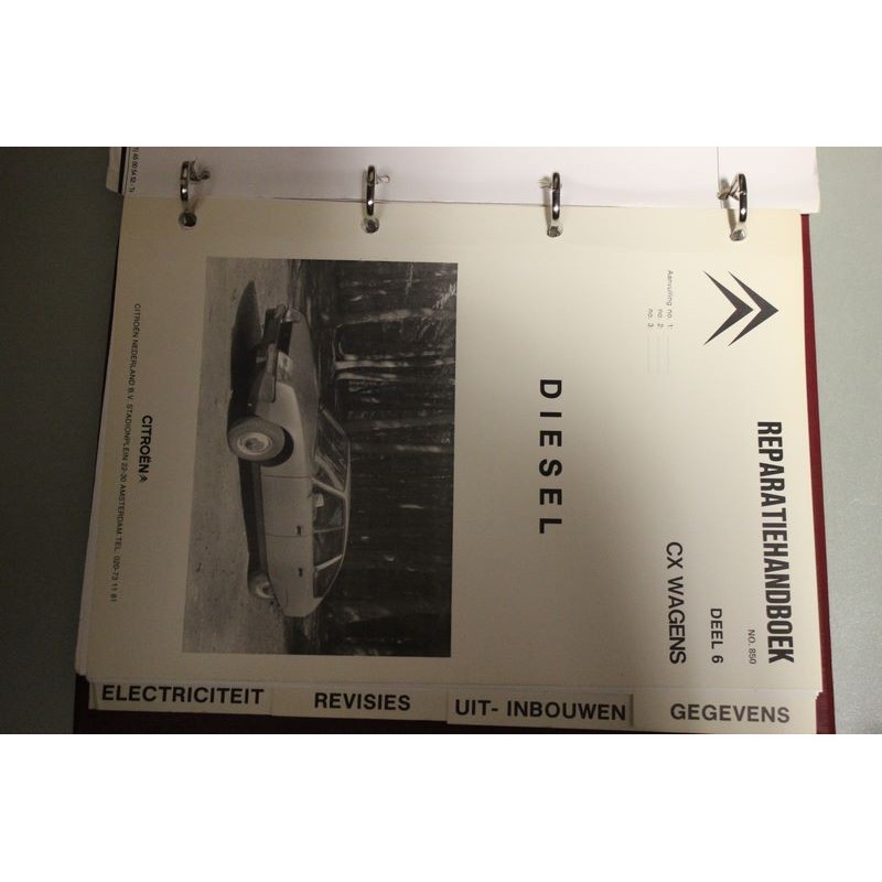 Garagehandleiding Ciroen CX