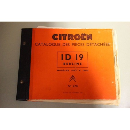 Garagehandleiding Ciroen ID 19 Berline