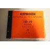 Garagehandleiding Ciroen ID 19 Berline