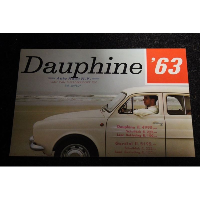 Folder Renault Dauphine