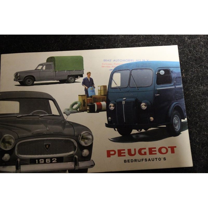 Folder Peugeot bedrijfswagens