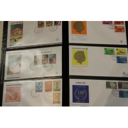 JV1691 Albums Nederlandse Antillen FDC