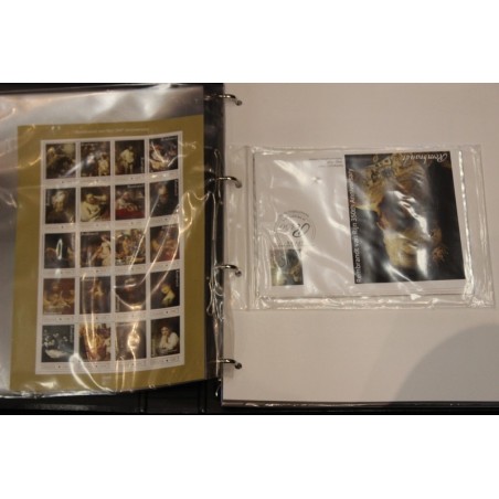JV1705 Album Rembrandt zegels