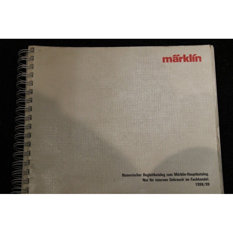 Marklin winkelcatalogus 1998/1999 GEBRUIKT