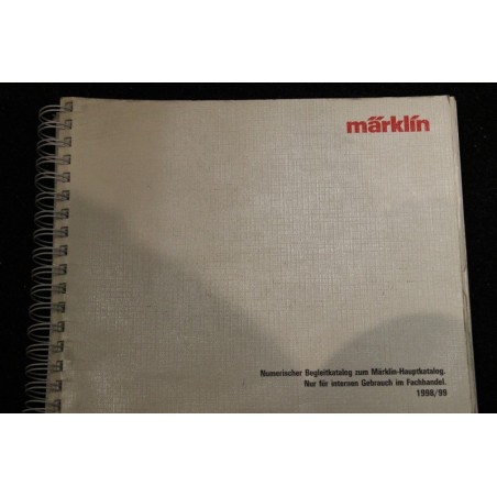 Marklin winkelcatalogus 1998/1999 GEBRUIKT