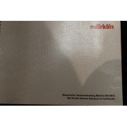 Marklin winkelcatalogus 2011/2012 NIEUW