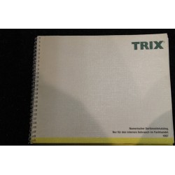 Trix winkelcatalogus 1997 NIEUW