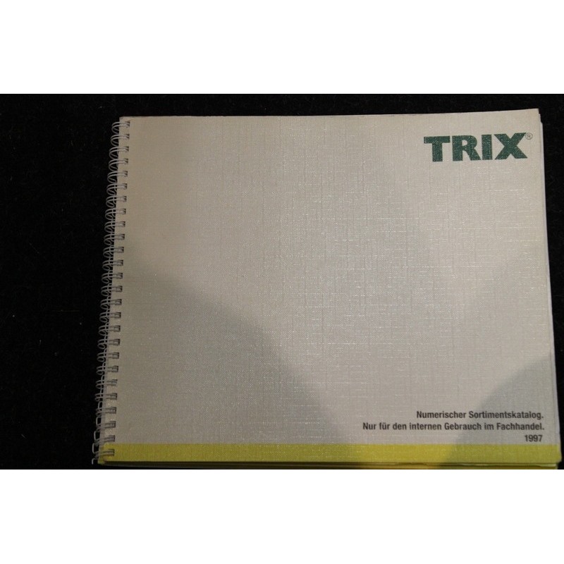 Trix winkelcatalogus 1997 NIEUW