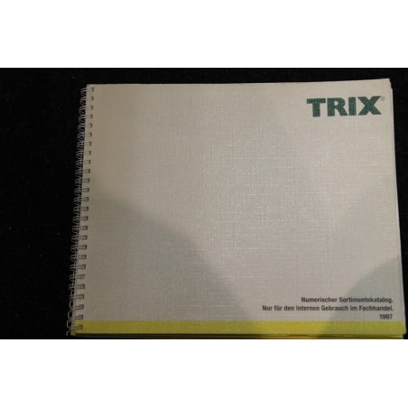 Trix winkelcatalogus 1997 NIEUW