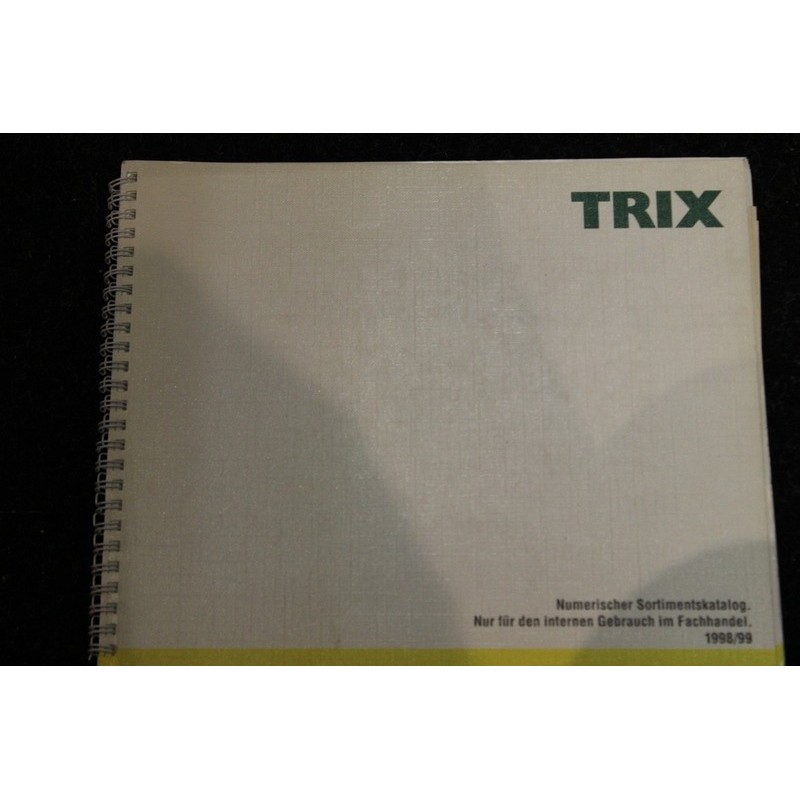 Trix winkelcatalogus 1998/1999 NIEUW
