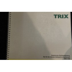Trix winkelcatalogus 1999/2000 NIEUW