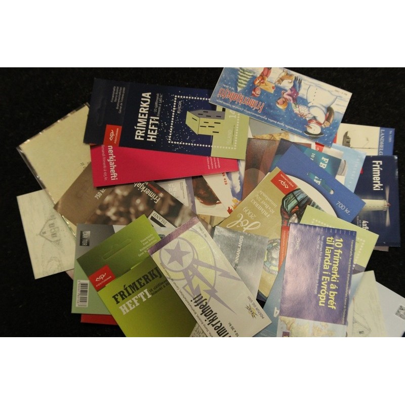 JV1813 IJslandse postzegelboekjes
