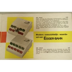 Egger-bahn noviteitenfolder 1966