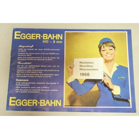 Egger-bahn noviteitenfolder 1966