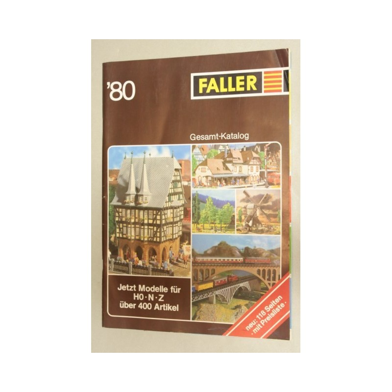 Faller catalogus 1980