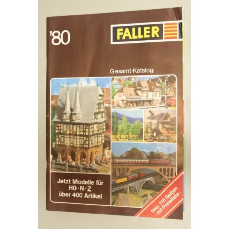 Faller catalogus 1980