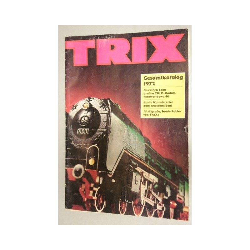 Trix catalogus 1972