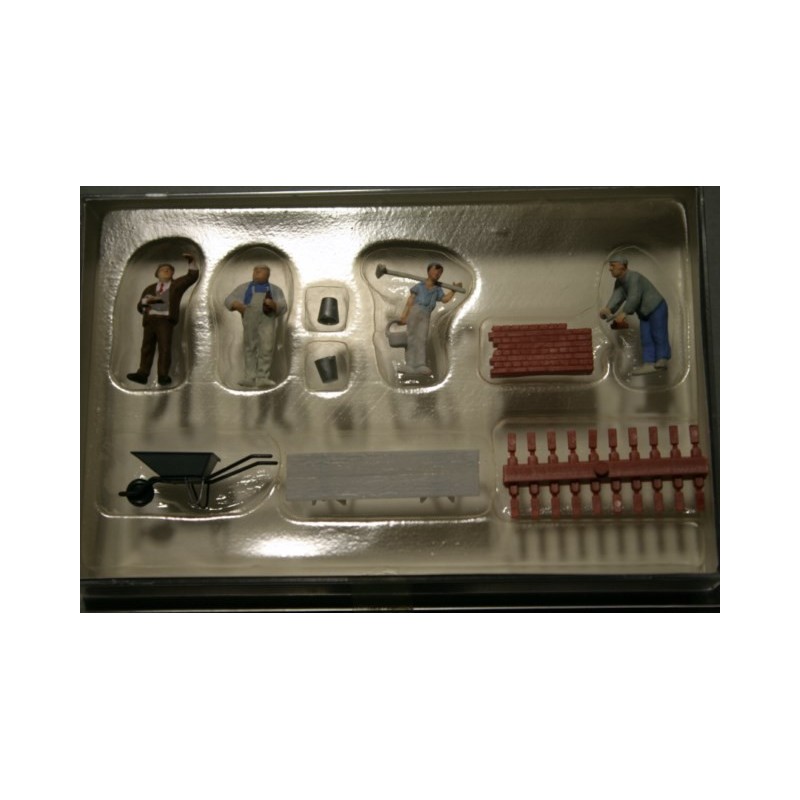 Preiser Spur N 1/160 Figuren Nr. 79056 Lokführer & Heizer OVP #1613