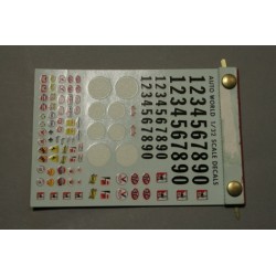 JV 0263 Decal zogenaamde Snor