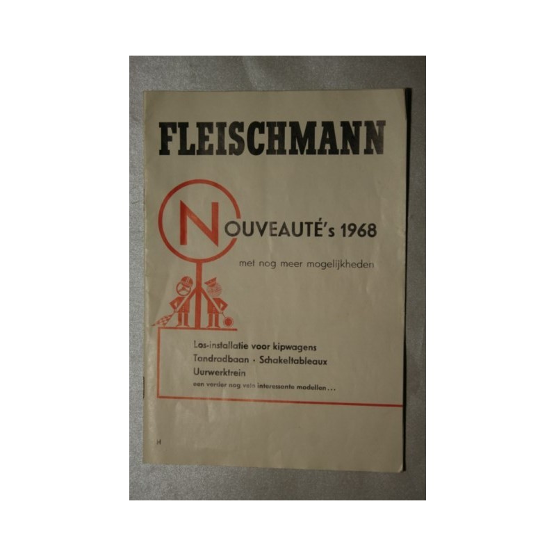 Fleischmann noviteitenfolder 1968