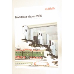 Marklin noviteitenfolder 1986