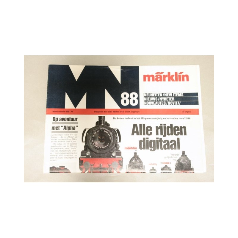 Marklin noviteitenfolder 1988