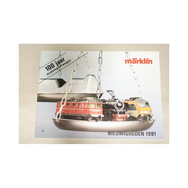 Marklin noviteitenfolder 1991