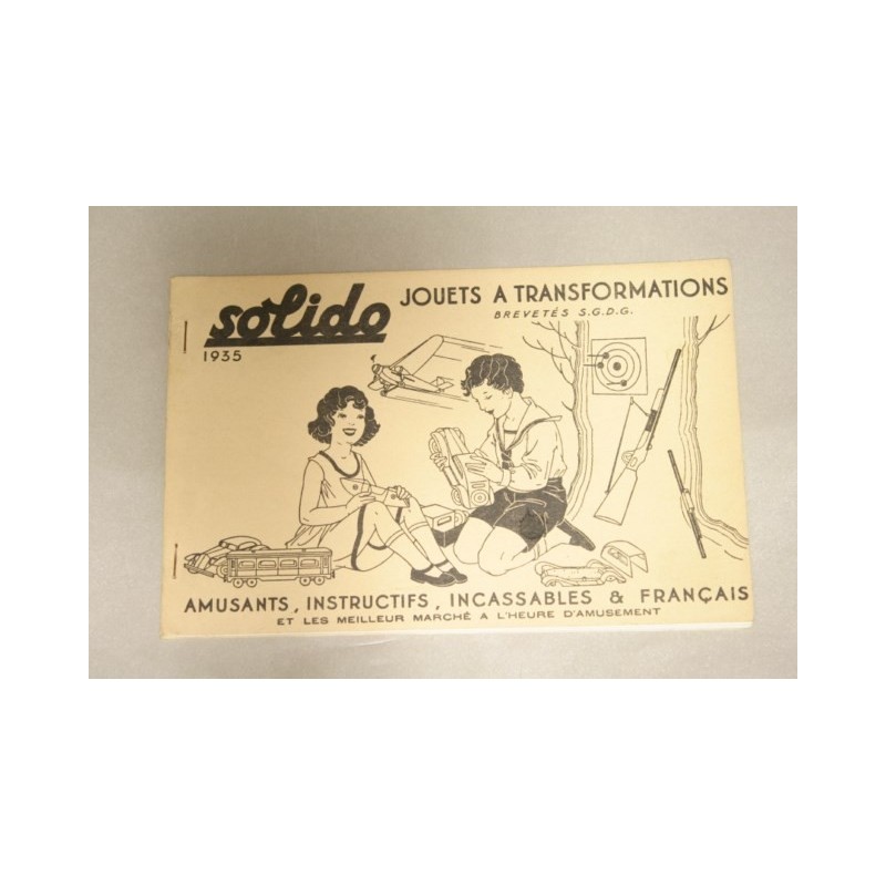 Solido catalogus 1935