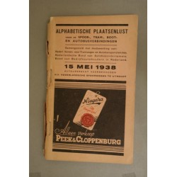 Beperkte dienstregeleing 11 september 1939 