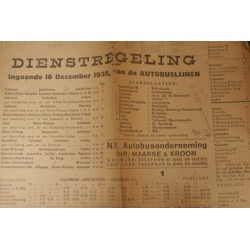 Dienstregeling 