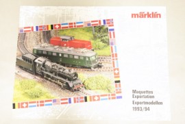 Marklin export folder 1993